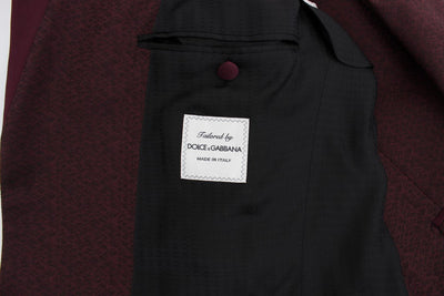 Bordeaux 3 Piece Slim Fit Suit Tuxedo