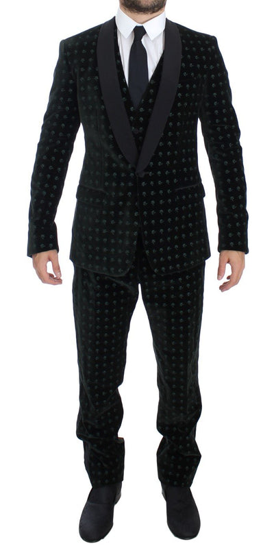Green Velvet MARTINI 3 Piece Suit Tuxedo
