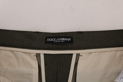 Gray Cotton Crown Shorts