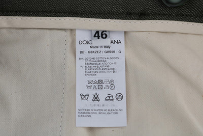 Gray Cotton Crown Shorts