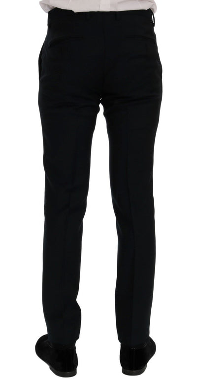 Blue Wool MARTINI 3 Piece Slim fit Suit