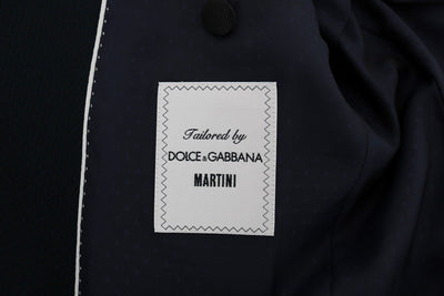 Blue Wool MARTINI 3 Piece Slim fit Suit