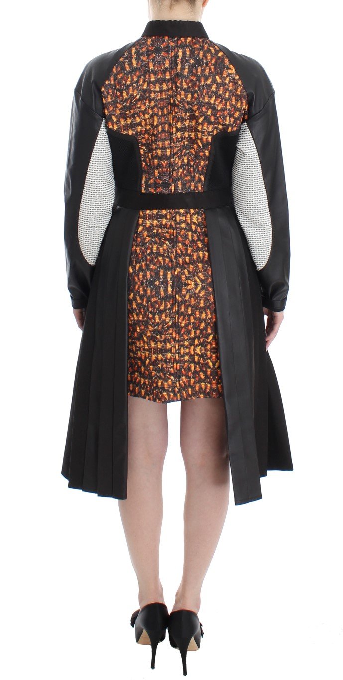 Multicolor Shirt Long Sleeve Dress
