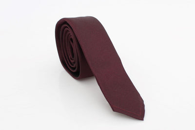 Bordeaux Silk Wool 4 Piece Slim Fit Suit