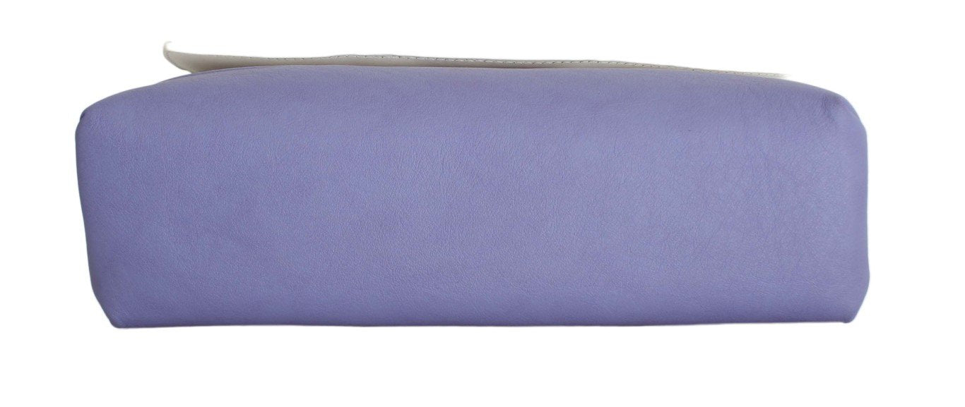 Multicolor Calf Leather Hand Clutch Bag