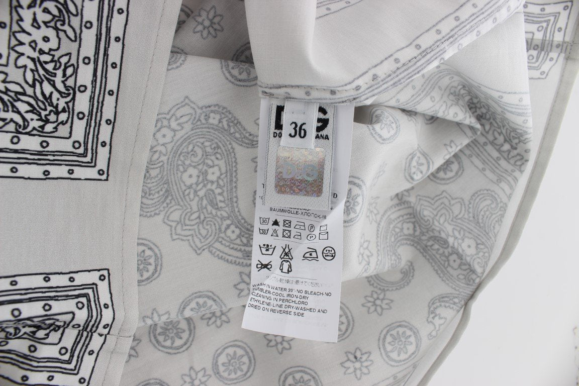 Gray 3/4 Sleeve Blouse Tunic