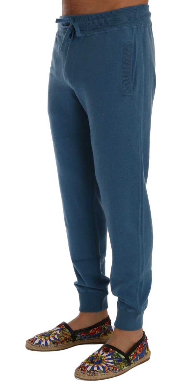 Blue Cashmere Training Pants