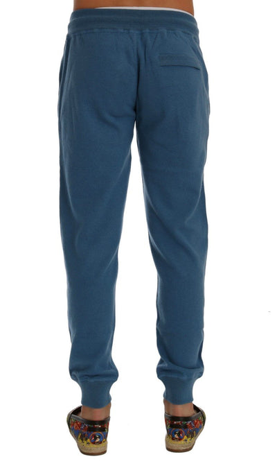 Blue Cashmere Training Pants