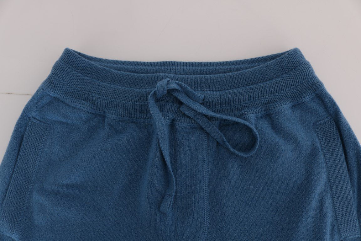 Blue Cashmere Training Pants