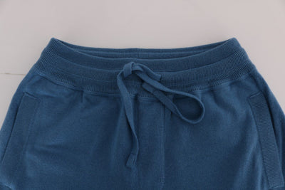 Blue Cashmere Training Pants