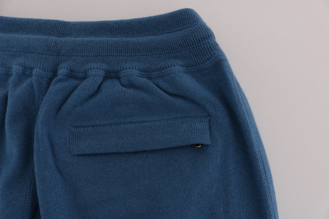 Blue Cashmere Training Pants