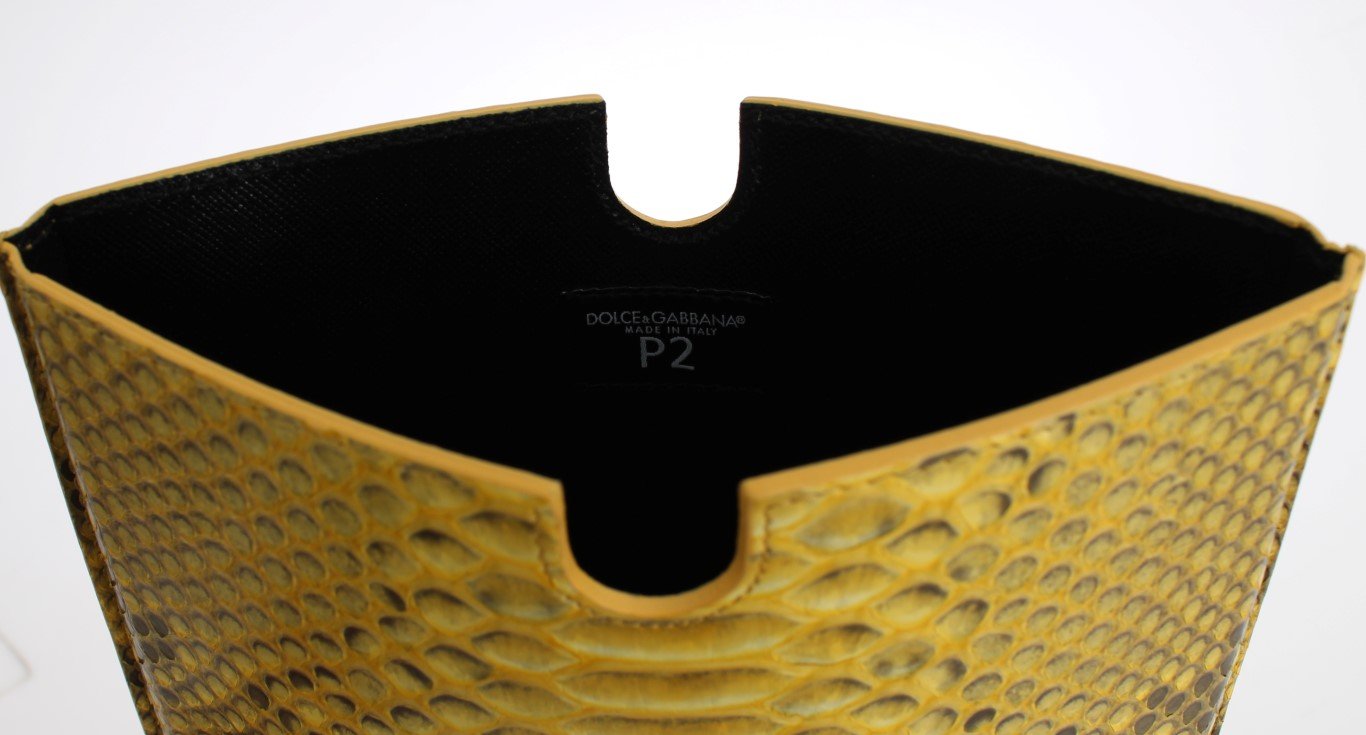 Yellow Snakeskin P2 Tablet eBook Cover
