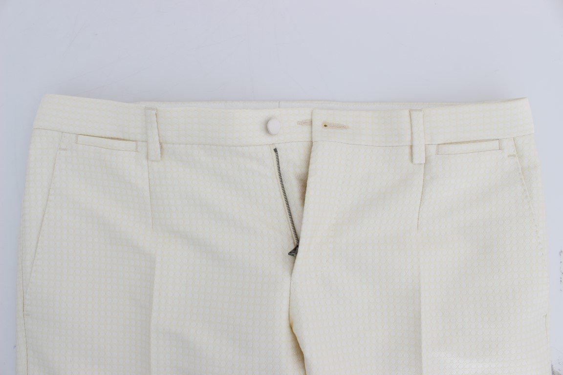 White Slim Double Breasted 3 Piece Suit
