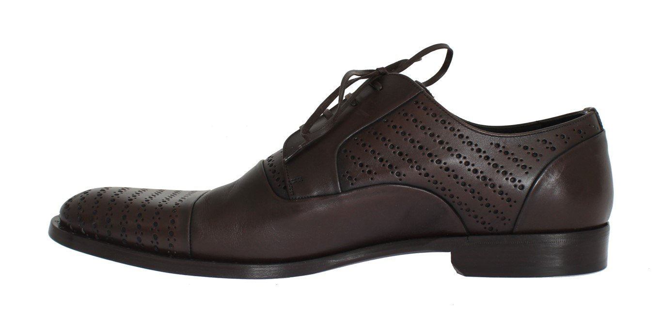 Brown Leather Dress Formal Shoes