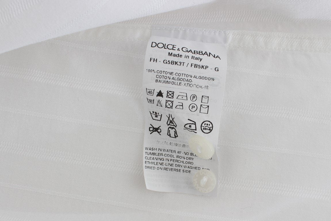 White GOLD Slim Fit Tuxedo Dress Shirt
