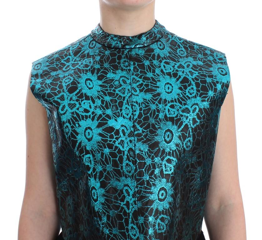 Multicolor Floral Crop Top Blouse