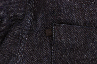 Blue skinny leg jeans