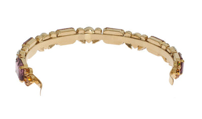 Gold Tiara Brass Crystal Sicily GEMME Headband