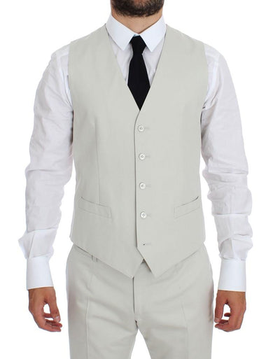 White MARTINI Slim Fit 3 Piece Suit