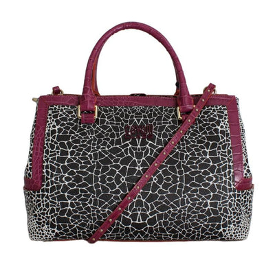 Pink Hand Shoulder PVC Satchel Bag