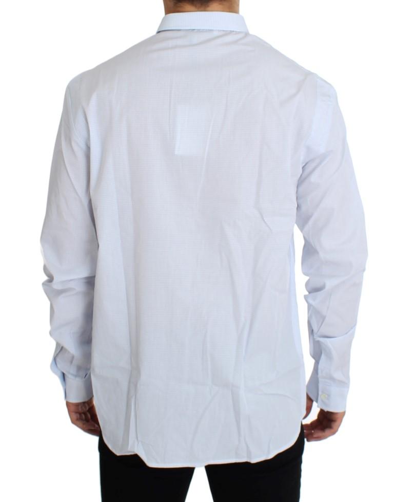 Blue Checkered Cotton Casual Shirt