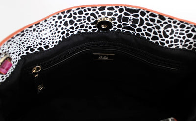 Pink Hand Shoulder PVC Satchel Bag