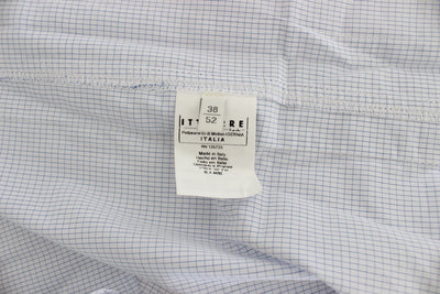 Blue Checkered Cotton Casual Shirt