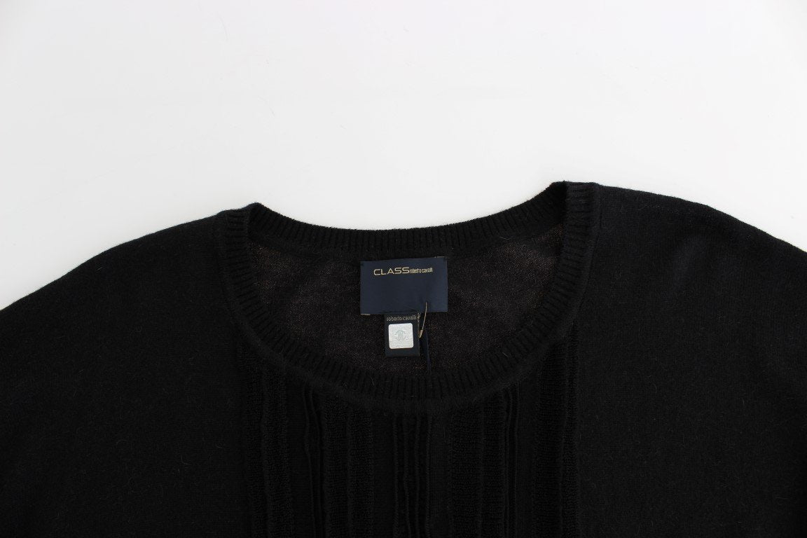 Black short sleeved jumper