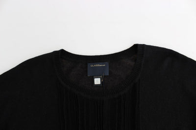 Black short sleeved jumper