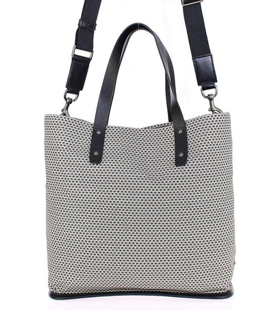 Beige cotton tote bag