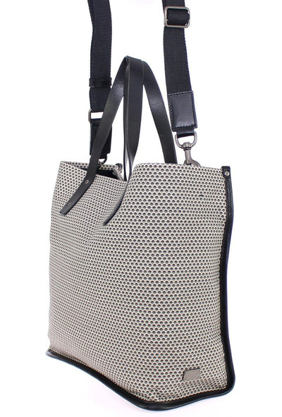 Beige cotton tote bag