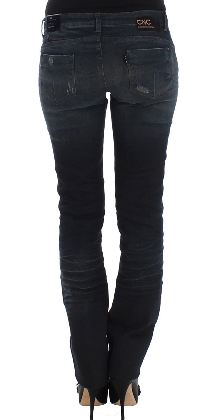 Blue skinnny leg jeans