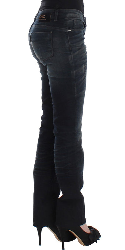 Blue skinnny leg jeans