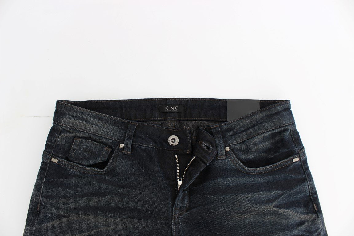 Blue skinnny leg jeans