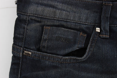 Blue skinnny leg jeans