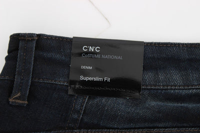 Blue skinnny leg jeans