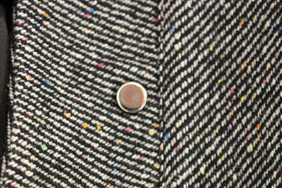 Gray Black Salt Peppar Coat Jacket