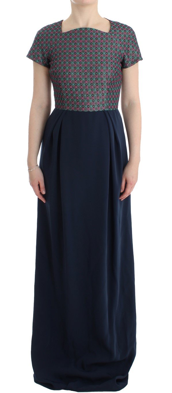Multicolor Doris short sleeve dress
