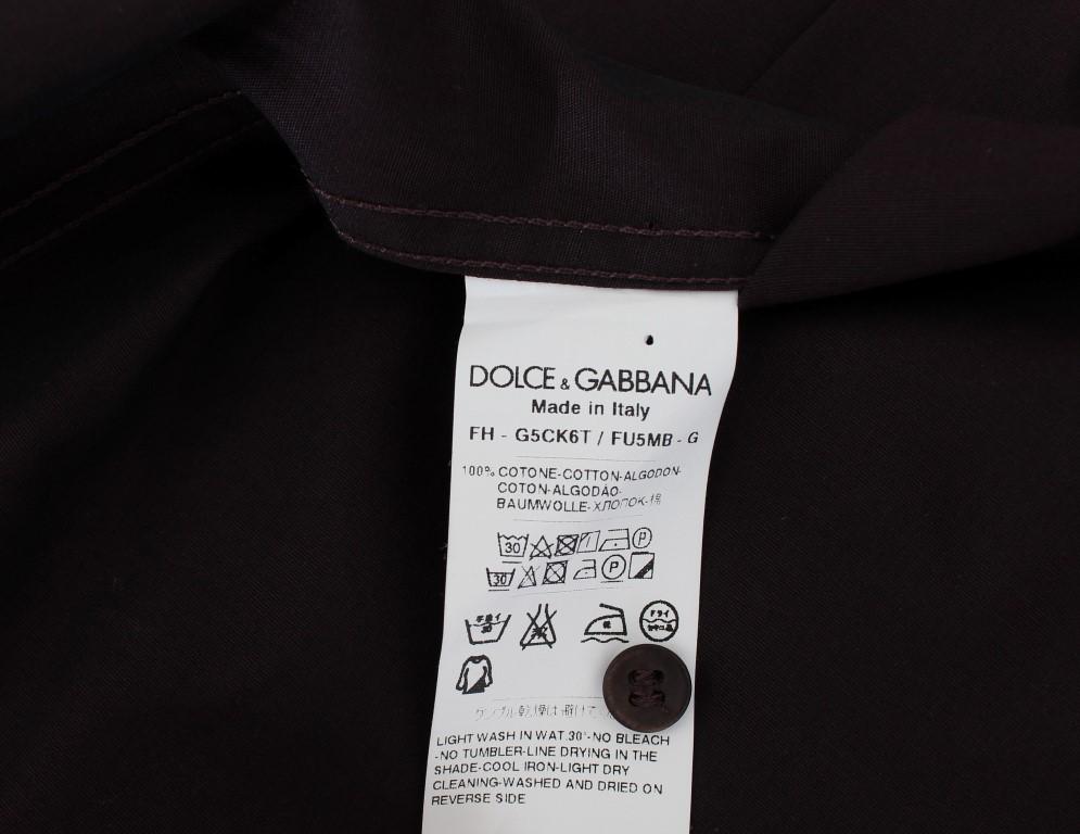 Purple GOLD Slim Fit Tuxedo Dress Shirt
