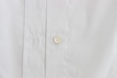 White cotton shirt top