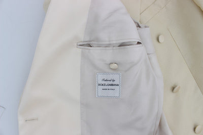 White Double Breasted 3 Piece Suit