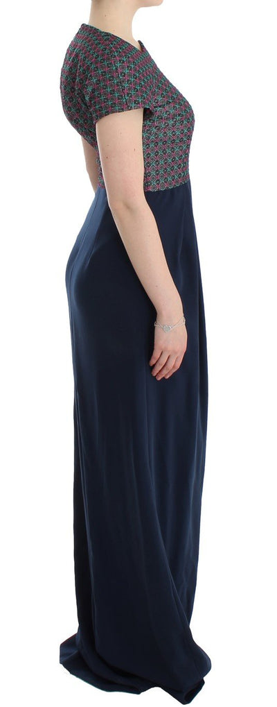 Multicolor Doris short sleeve dress