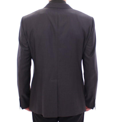 Gray slim fit MARTINI wool blazer
