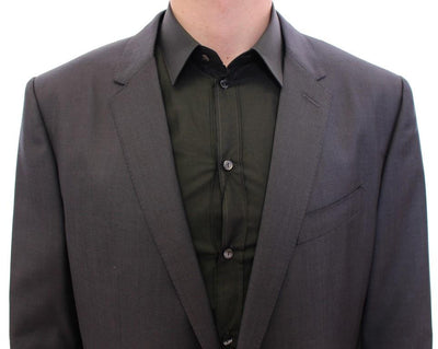 Gray slim fit MARTINI wool blazer