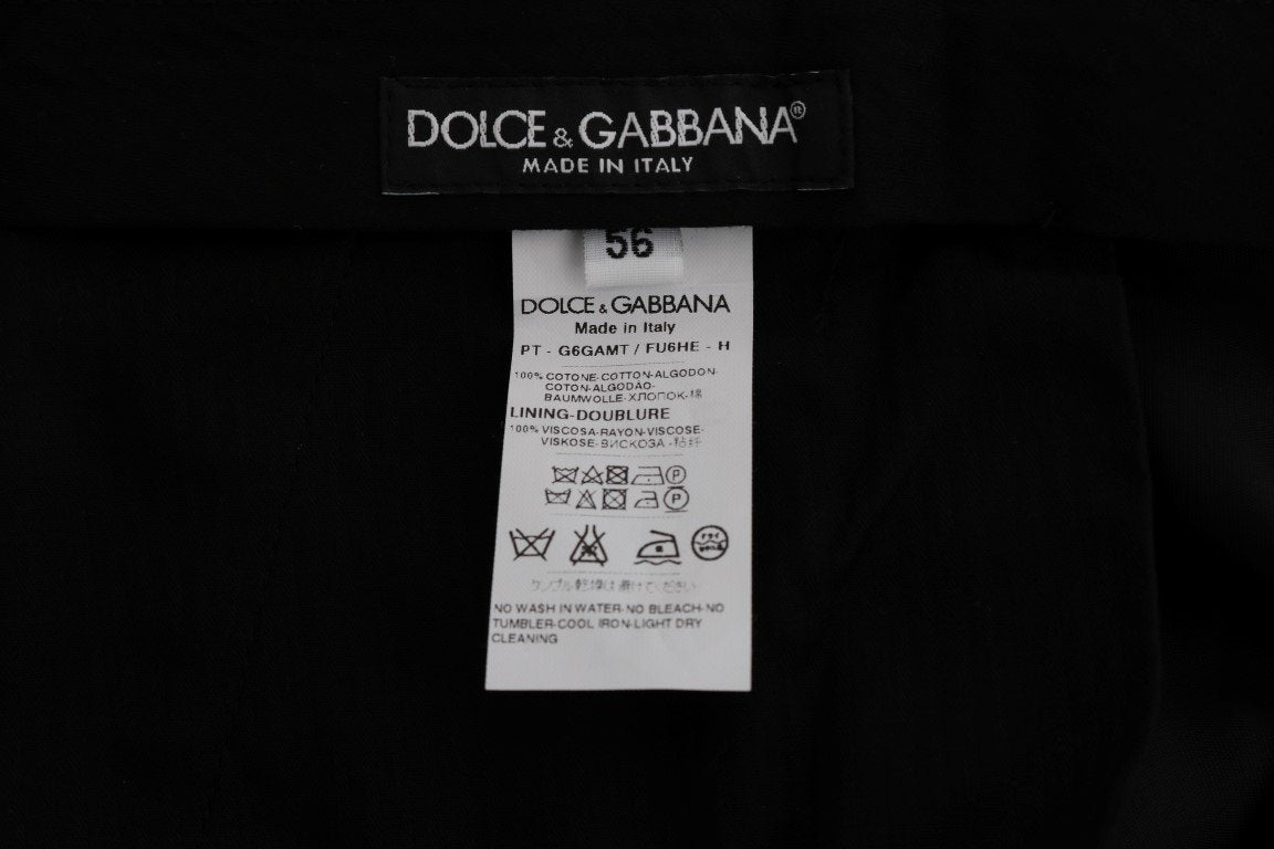 Brown Cotton Chinos Pants