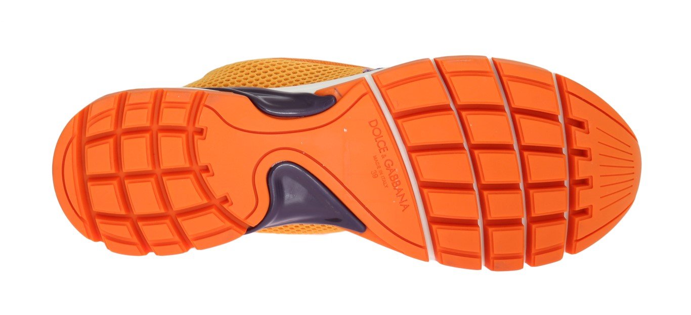 Orange Yellow Espadrilles Sneakers