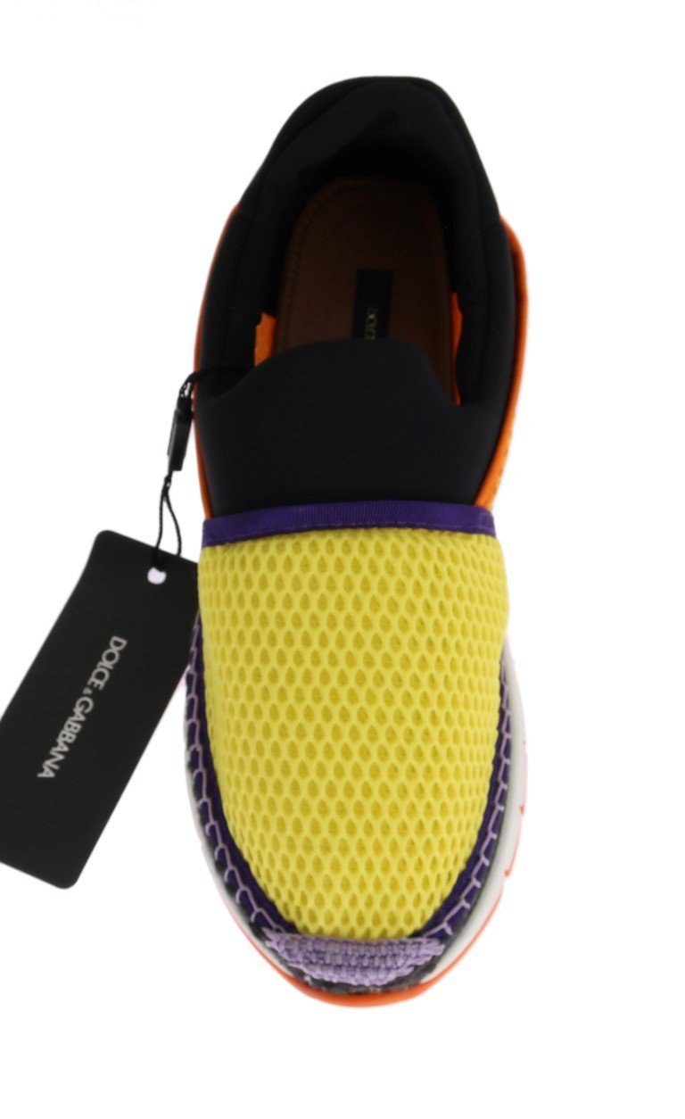 Orange Yellow Espadrilles Sneakers