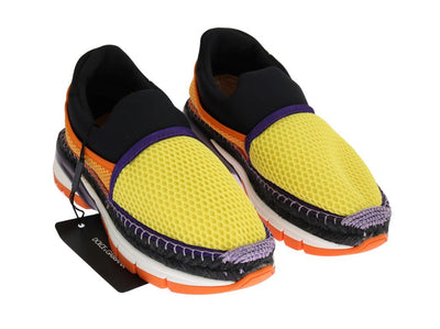 Orange Yellow Espadrilles Sneakers