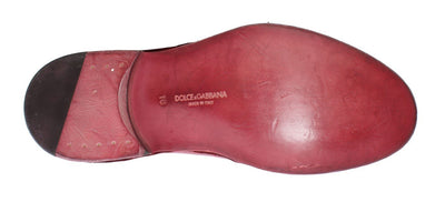 Red Leather Dress Formal Shoes