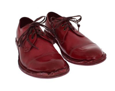 Red Leather Dress Formal Shoes
